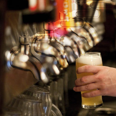Sumerain hane til drikkevaredispenser, SUS304 rustfri stålhane til krukke, juice, kolde drikke, vin, øl